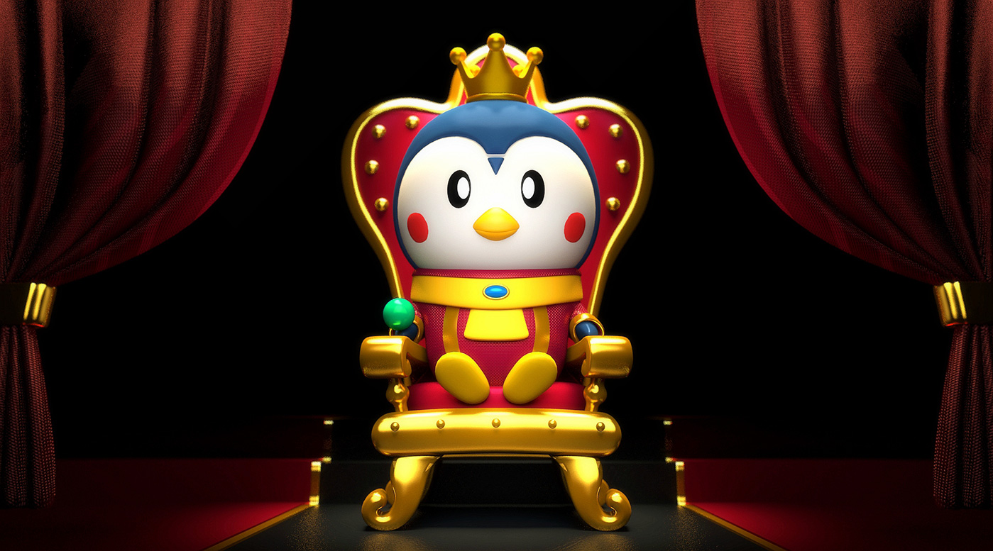 騰訊王卡吉祥物設計-017