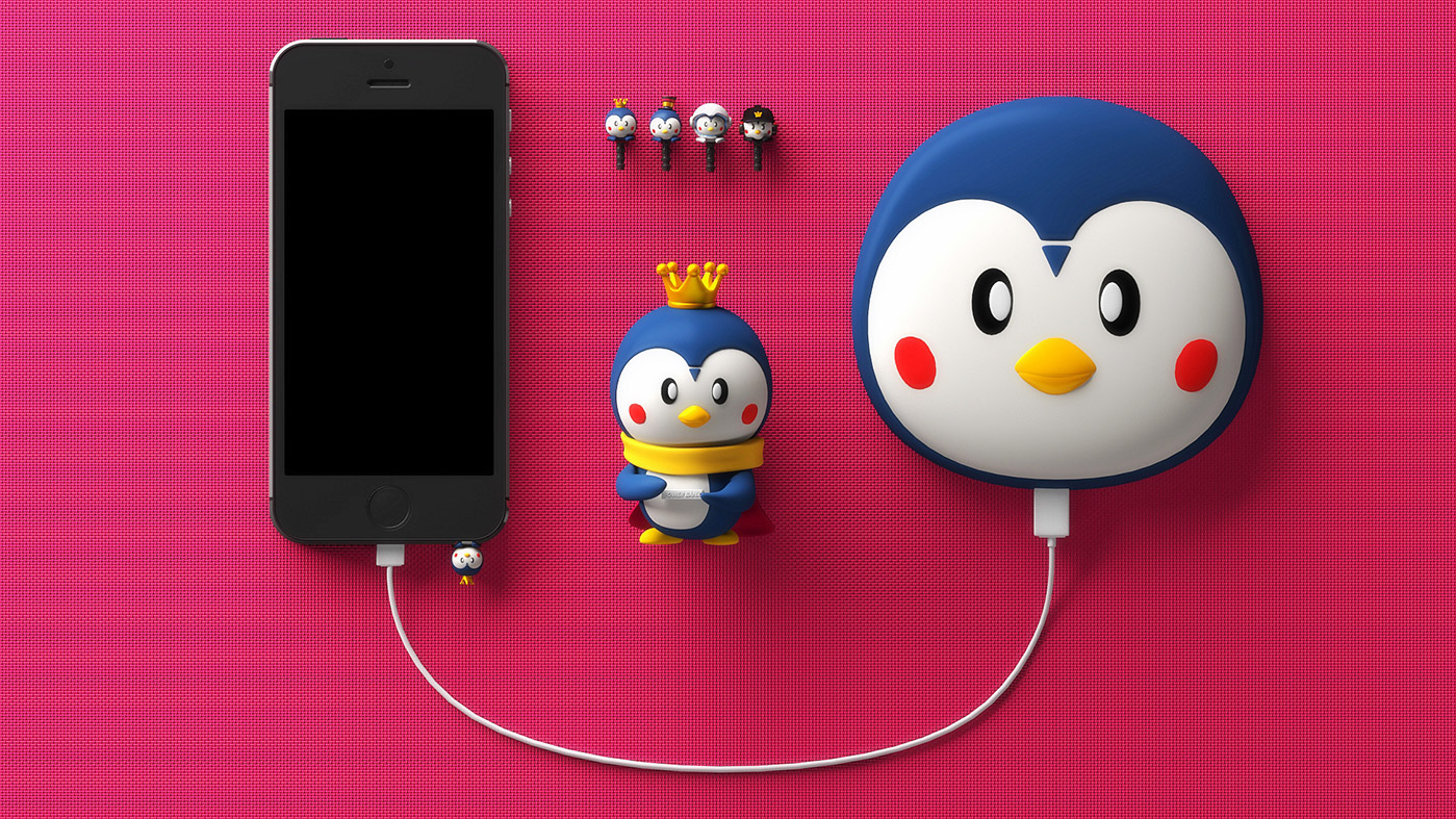 騰訊王卡吉祥物設計-010