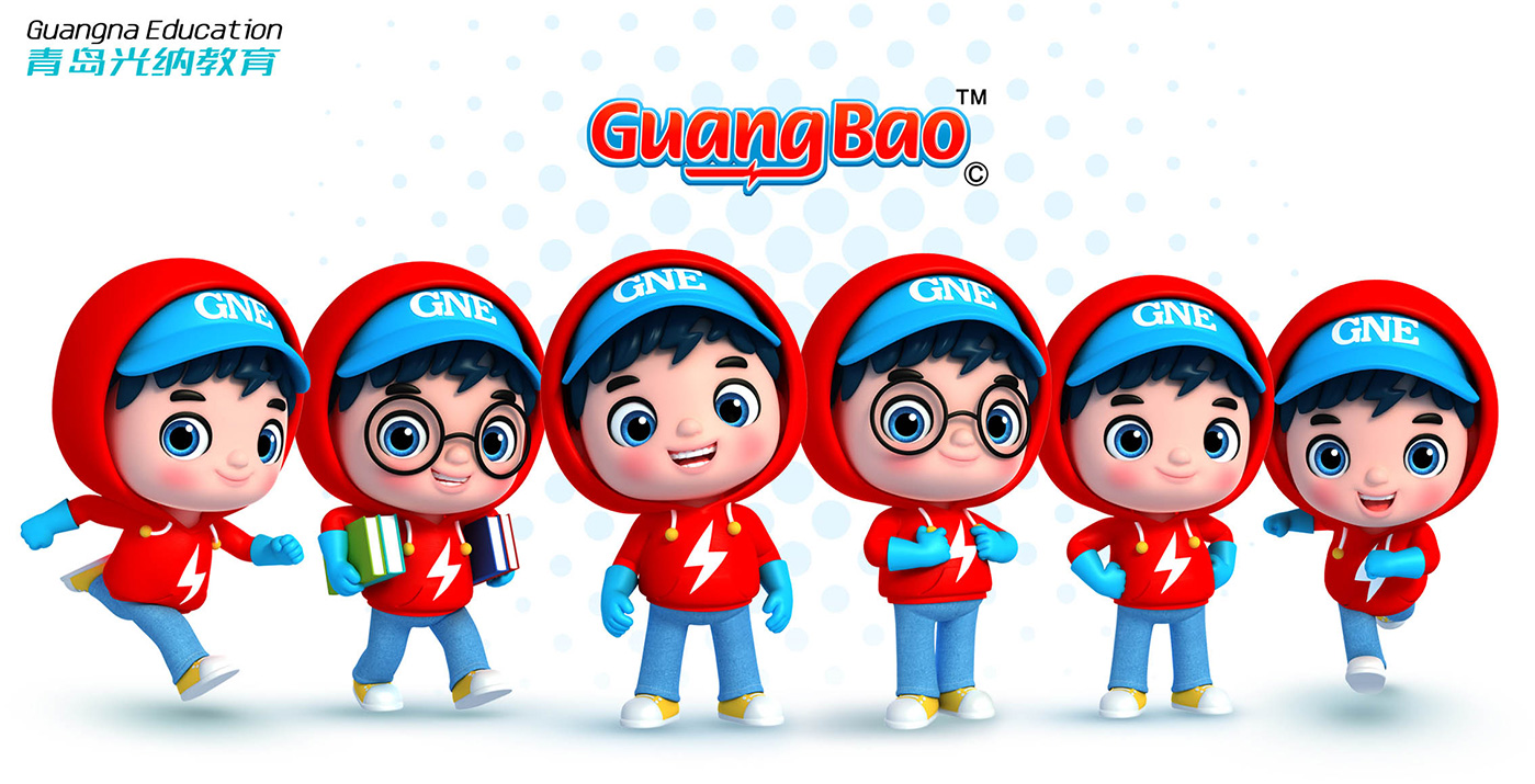 教育卡通設計01